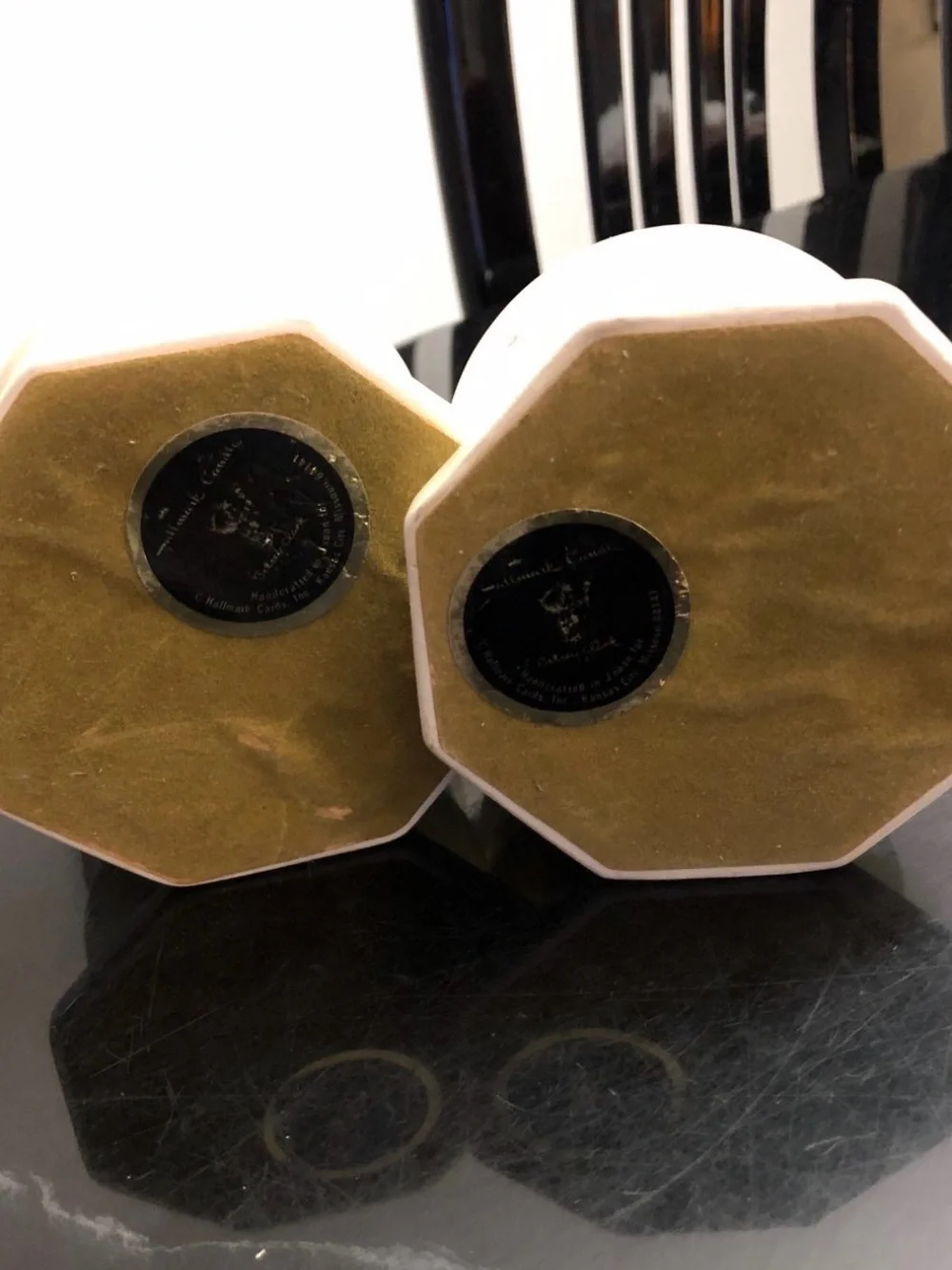 Vintage Betsey Clark Hallmark Pillar Candle Holders